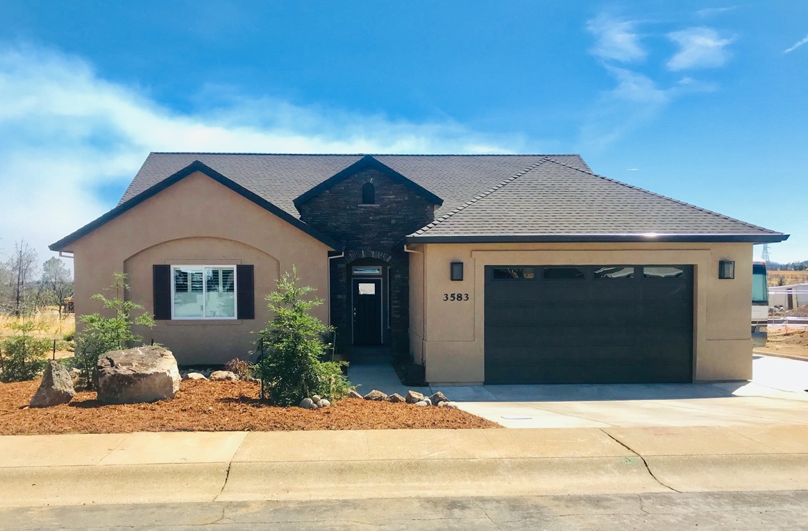 The completed second all-electric Redding ZNE field-study home